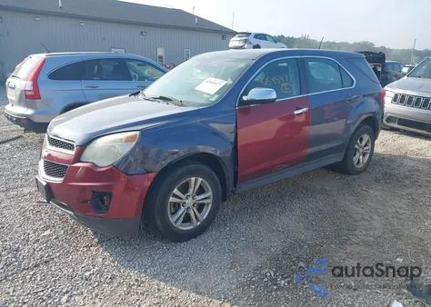 2013 Chevrolet Equinox Ls из США, поврежденный, VIN 2GNALBEK5D6319285